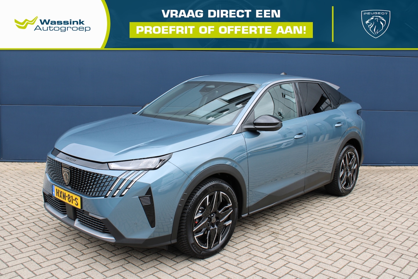 Peugeot 3008 - 1.2 HYBRID 145pk e-DCS6 Allure I Carplay I Navigatie I Adaptive Cruise I Keyless Entry I - AutoWereld.nl