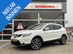 Nissan Qashqai - 1.6 Tekna /Clima/Cruise/Leder/360 camera/Stoelverw./Trekhaak