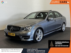 Mercedes-Benz C-klasse - 250 Automaat AMG pakket leder navigatie schuifdak camera Xenon Etc