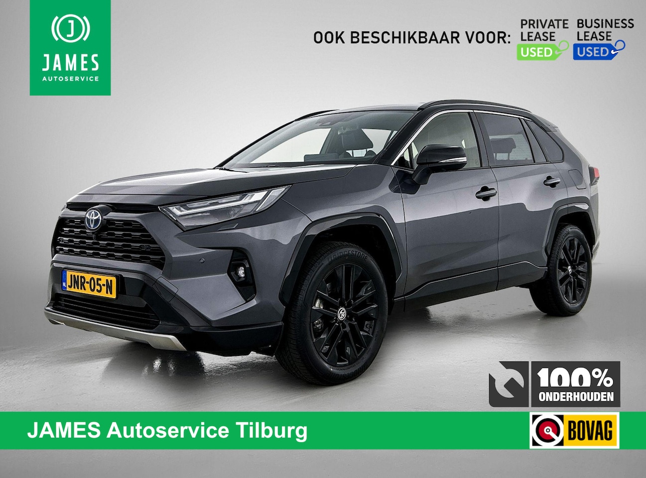 Toyota RAV4 - 2.5 Hybrid 218PK Style 360-CAMERA | CARPLAY & NAVI  | STOF-LEDER | BI-TONE  | JBL - AutoWereld.nl