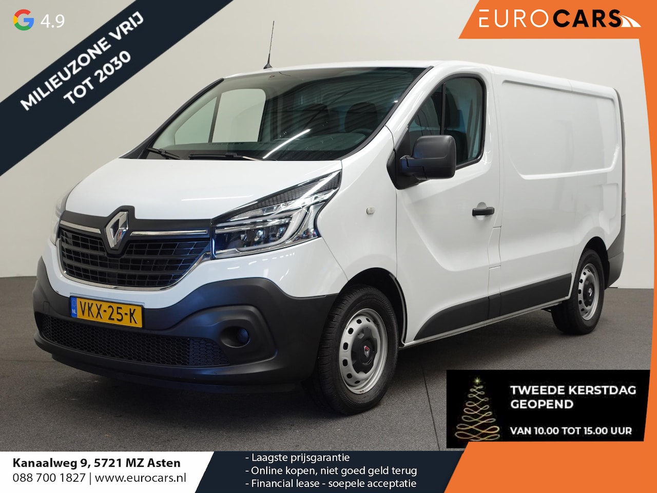 Renault Trafic - 2.0 dCi145pk automaat L1H1 Cruise control Navigatie LED Airco Euro6 - AutoWereld.nl