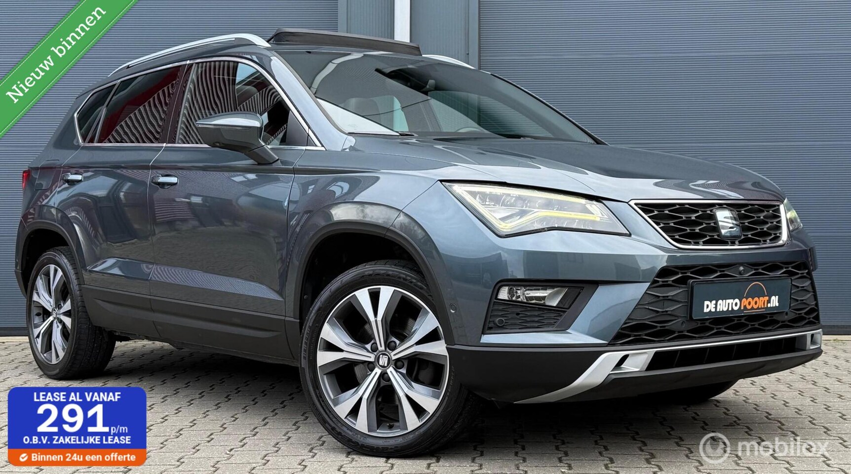 SEAT Ateca - 1.4 EcoTSI Xcellence 150PK DSG Pano.dak/Trekhaak/LED - AutoWereld.nl