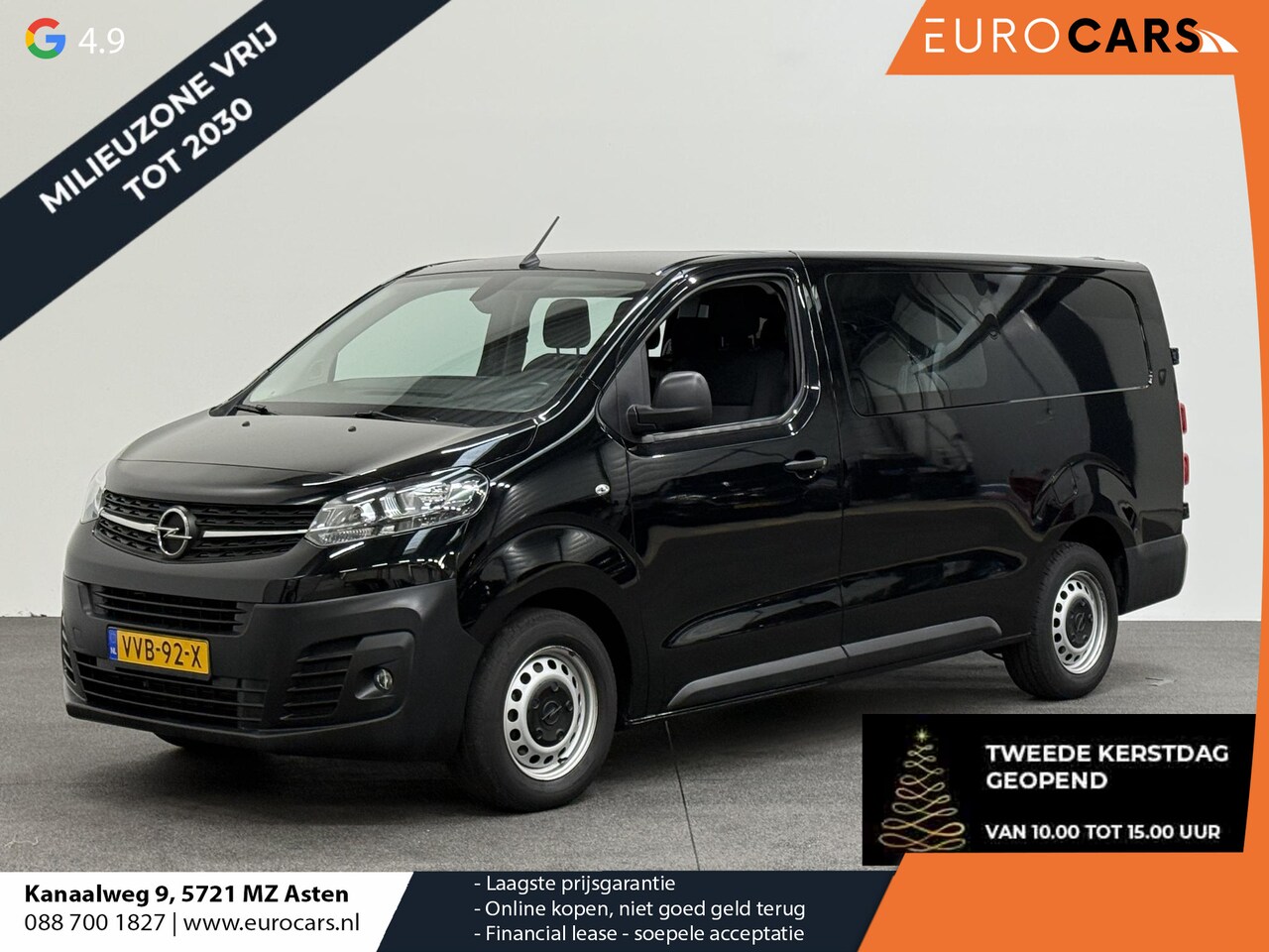 Opel Vivaro - 2.0 CDTI L3H1 Edition Dubbele Cabine Airco Bluetooth Navi Trekhaak - AutoWereld.nl