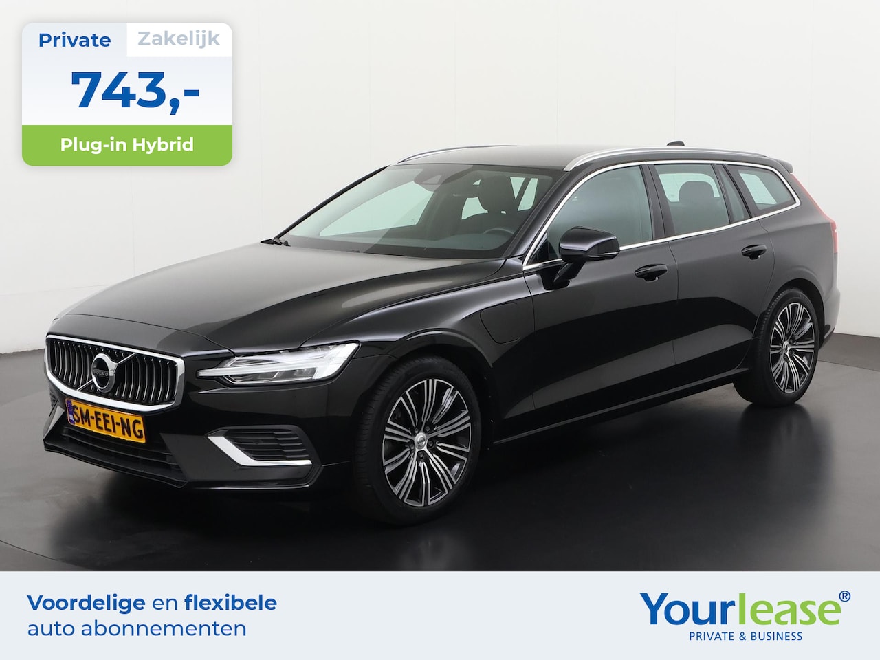 Volvo V60 - 2.0 T8 Recharge AWD Inscription | All-in 743,- Private Lease | Direct uit voorraad - AutoWereld.nl