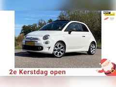 Fiat 500 C - 0.9 TwinAir Turbo Sport CABRIO NAVI AIRCO PDC NAP GOED ONDERHOUDEN