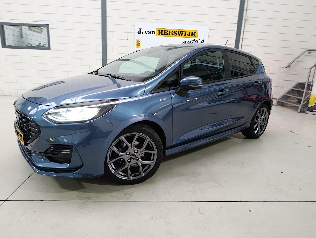 Ford Fiesta - 1.0 EcoBoost Hybrid ST-Line X Multimedia Pack 2 B&O | Navigatiesysteem | Parkeersensoren - AutoWereld.nl