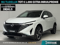 Nissan Qashqai - 1.3 MHEV Xtronic Tekna Plus | Navigatie | 360° Camera | Panoramadak | BOSE | Stoel + stuur