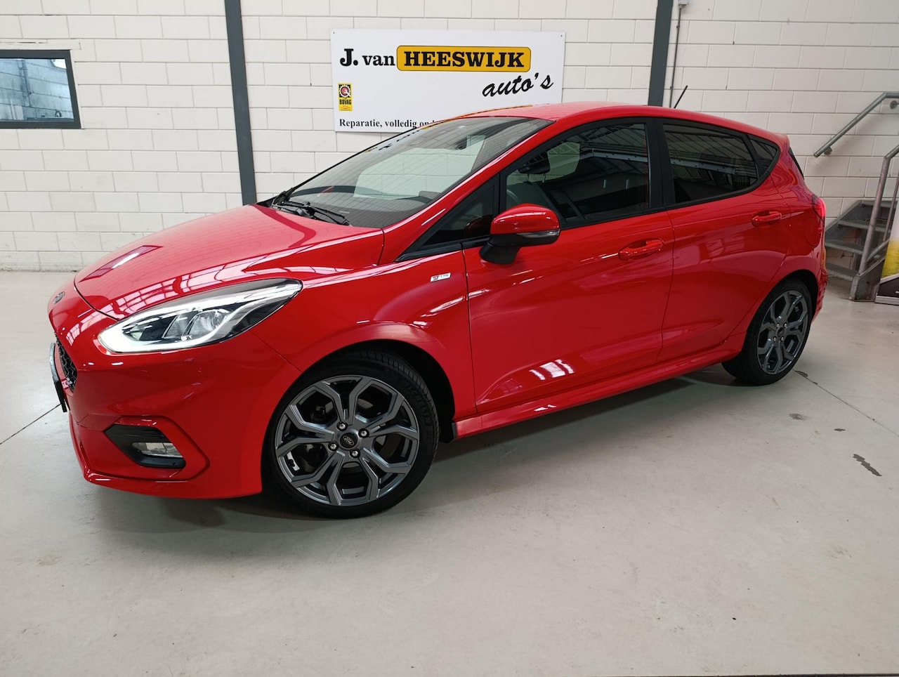 Ford Fiesta - 1.0 EcoBoost ST-Line Climate control | Parkeer sensoren | Keyless | Cruise control - AutoWereld.nl