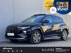 Hyundai Tucson - 1.6 T-GDI HEV 230pk N Line Sky Fabrieksgarantie tot 04-2029 / Dealer onderhouden / 1.650kg