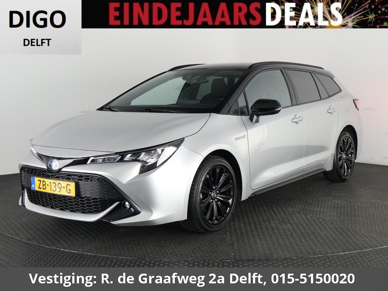 Toyota Corolla Touring Sports - 1.8 Hybrid First Edition Bi-Tone | Apple Carplay & AndroidAUTO | Navigatie | 1e eigenaar | - AutoWereld.nl