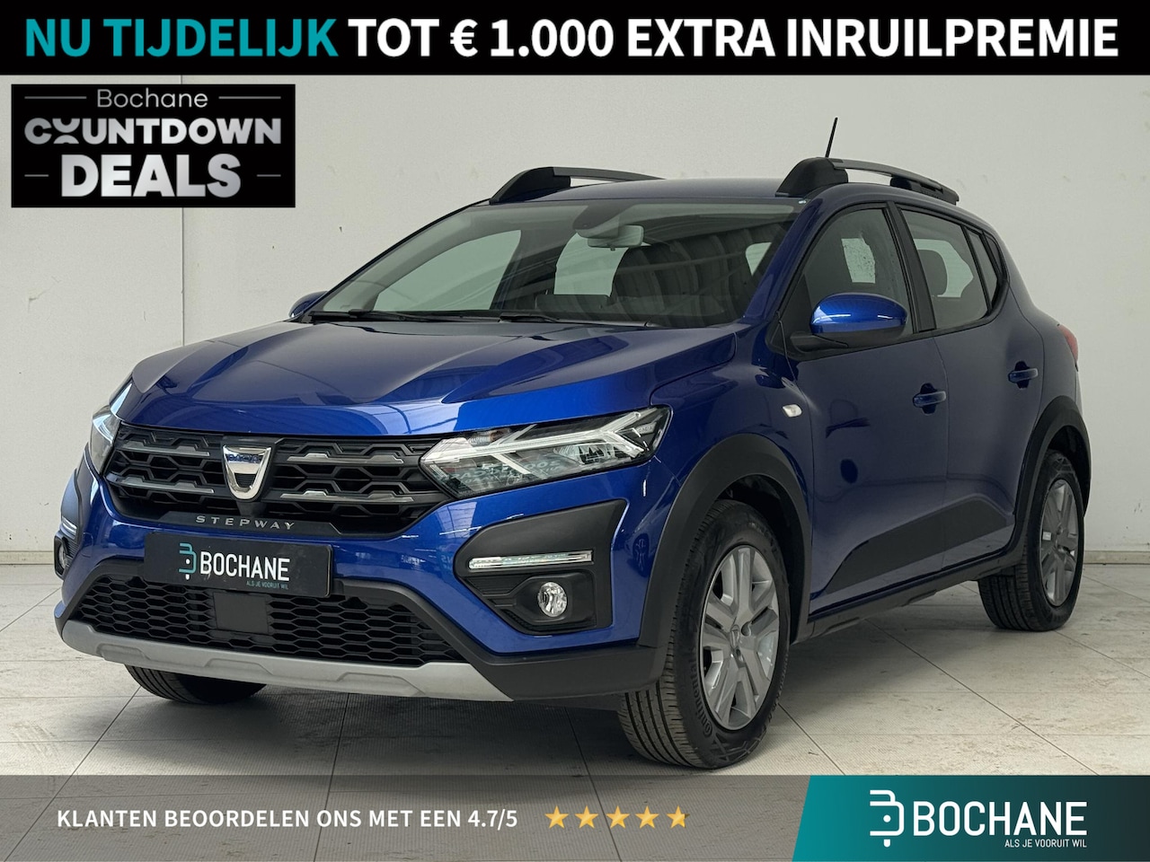 Dacia Sandero Stepway - 1.0 TCe 90 Comfort | Parkeersensoren | Airco | Apple CarPlay / Android Auto | Cruise Contr - AutoWereld.nl