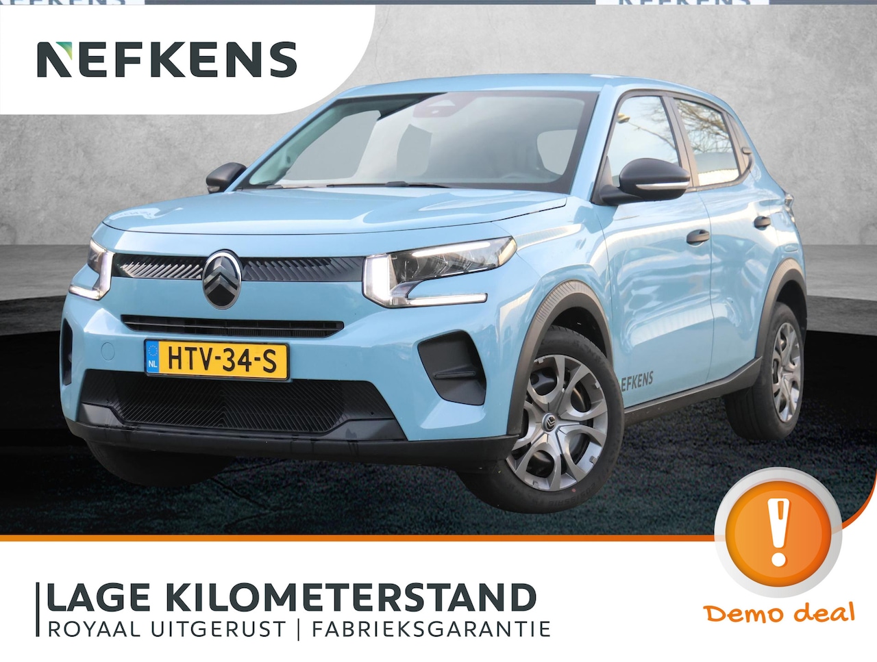 Citroën ë-C3 - SUV You 44 kWh | Demo | Tot 8 jaar garantie | LAGE BIJTELLING | Telefoonhouder | Airco | B - AutoWereld.nl