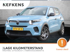Citroën ë-C3 - SUV You 44 kWh | Demo | Tot 8 jaar garantie | LAGE BIJTELLING | Telefoonhouder | Airco | B