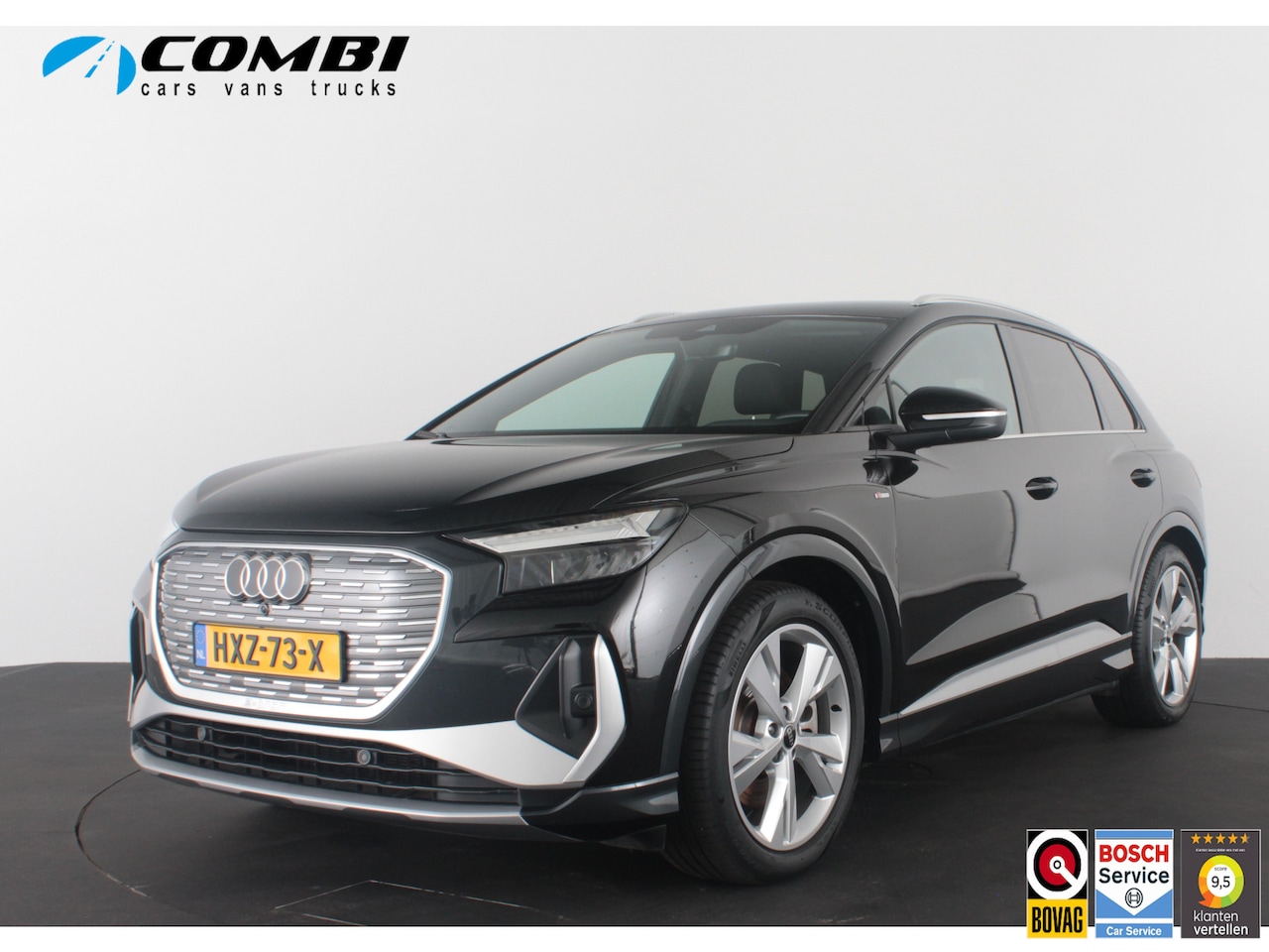 Audi Q4 e-tron - 40 82 kWh S line > Camera/ Adaptief Cruise control/Stoelverwarming... - AutoWereld.nl