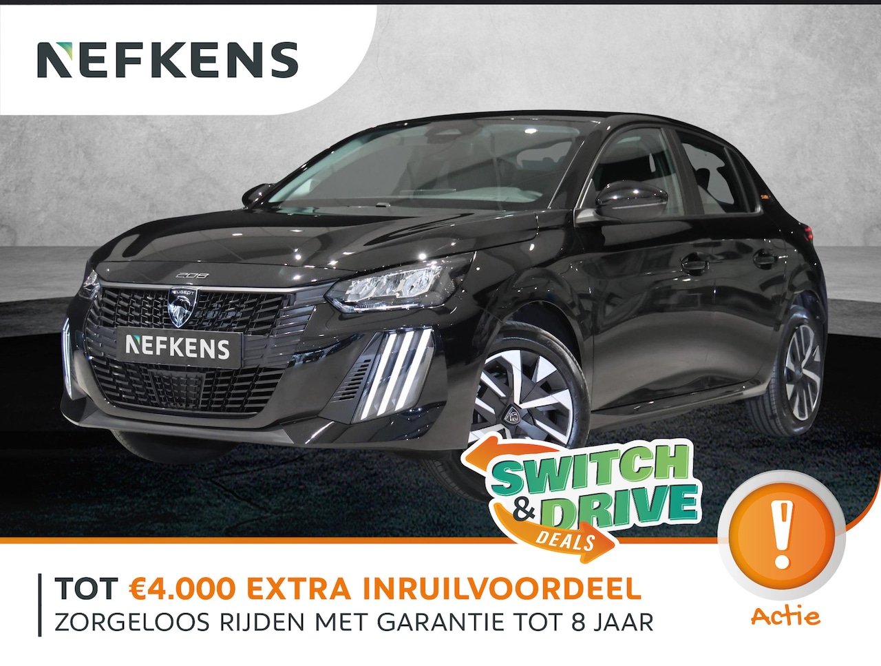 Peugeot e-208 - Style Avantage 51 kWh | Profiteer NU nog van 17% bijtelling! | TOT 8 JAAR GARANTIE | Navig - AutoWereld.nl