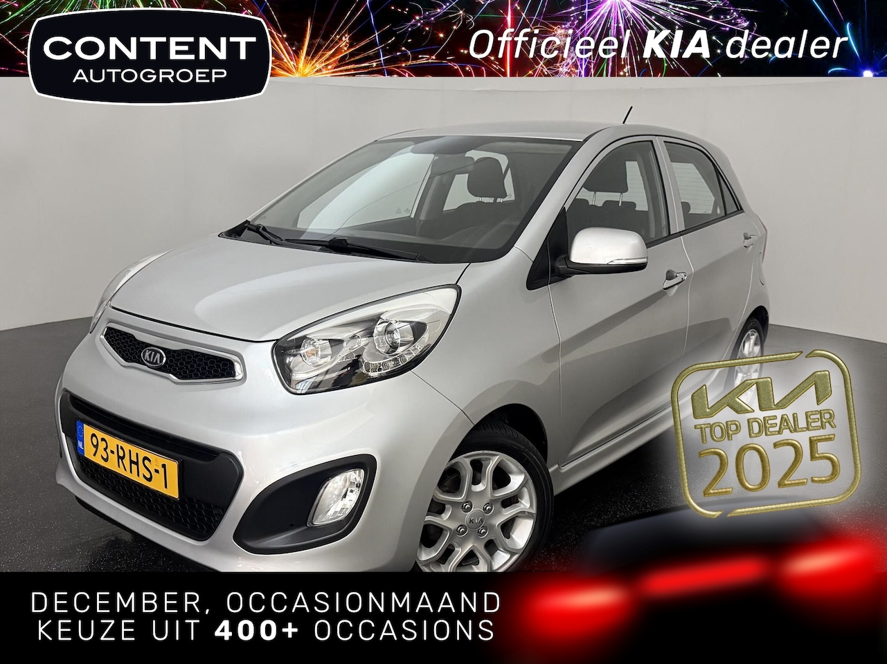 Kia Picanto - 1.0 CVVT 69 PK 5D Exterior/Style Pack - AutoWereld.nl