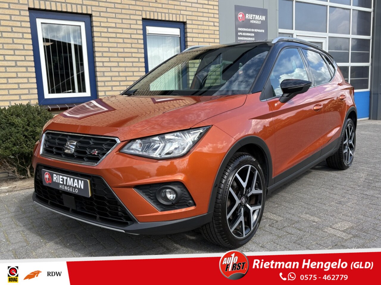 SEAT Arona - 1.0 TSI FR B. Int. APPLECARPLAY-CAMERA-FR - AutoWereld.nl