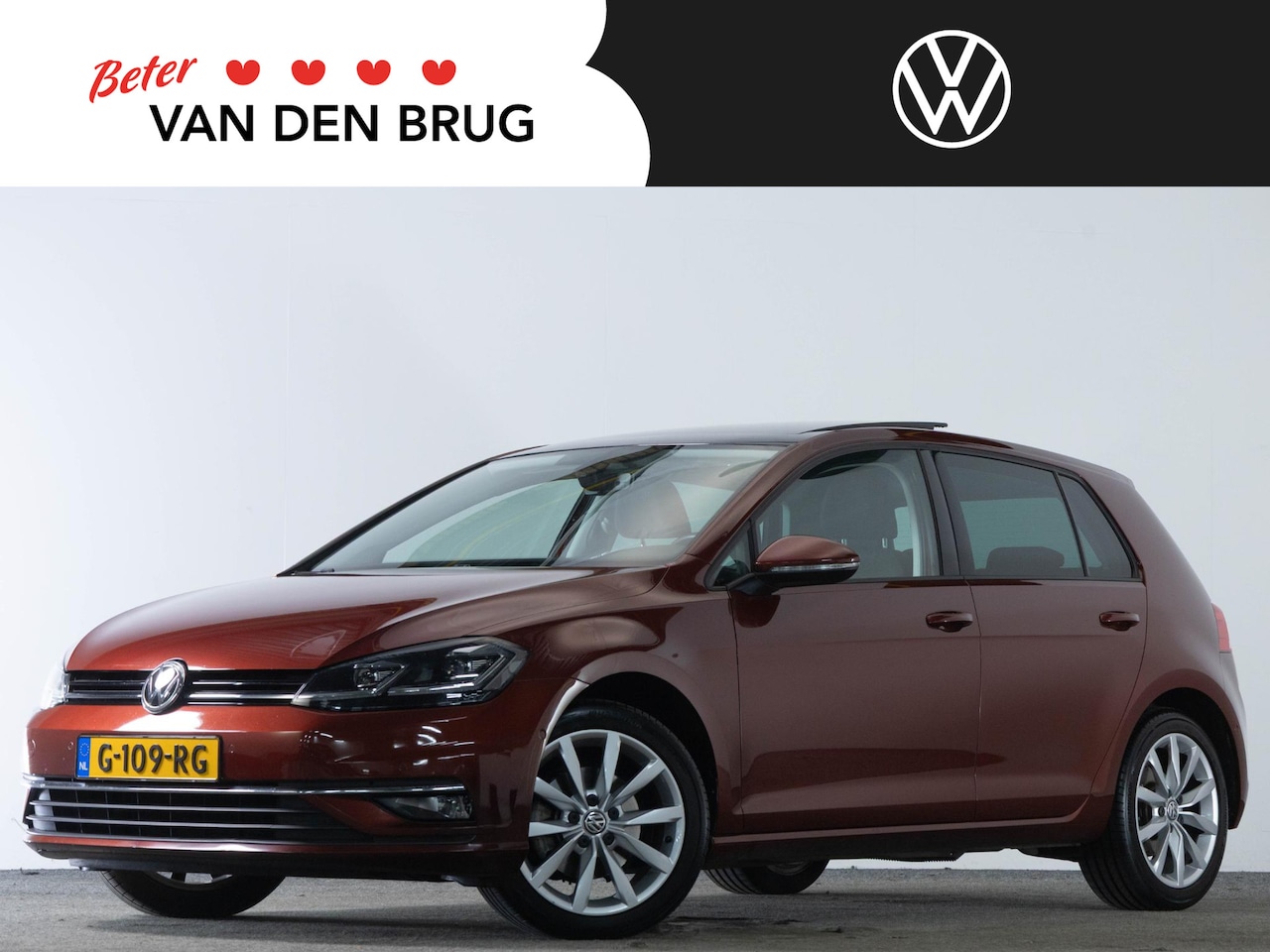 Volkswagen Golf - AUTOMAAT 1.5 TSI 150 PK DSG Highline | LED | Panoramadak | Dynaudio | Trekhaak | Achteruit - AutoWereld.nl
