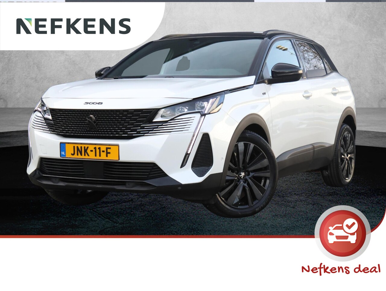 Peugeot 3008 - SUV GT 130 pk Automaat | Black Pack | Navigatie | Stoelverwarming | Elektrische achterklep - AutoWereld.nl