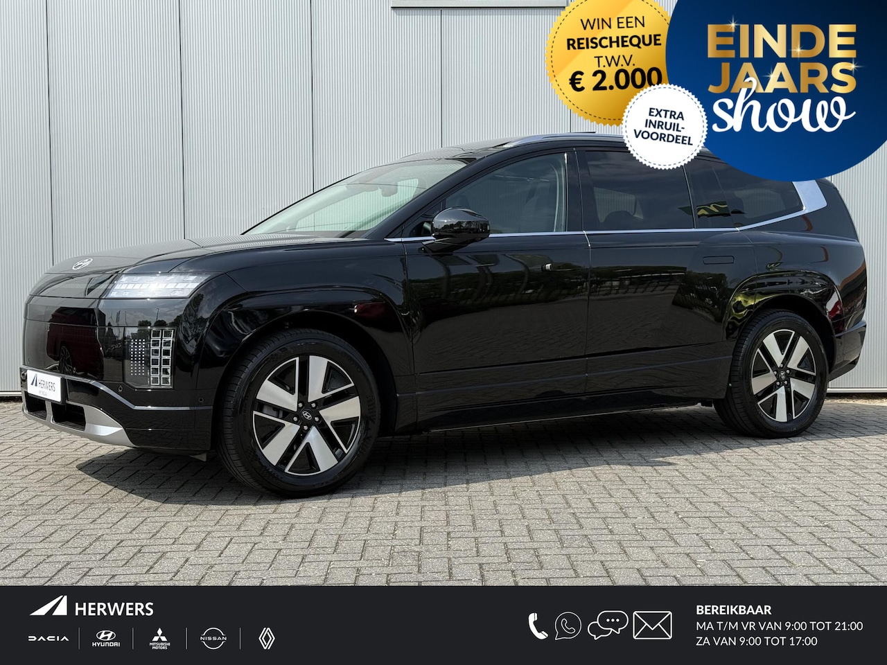 Hyundai IONIQ 9 - Connect+ AWD 7p. 110.3 kWh / Incl 1500,- korting / Nu in de Showroom! / Stoelmassage / Sto - AutoWereld.nl