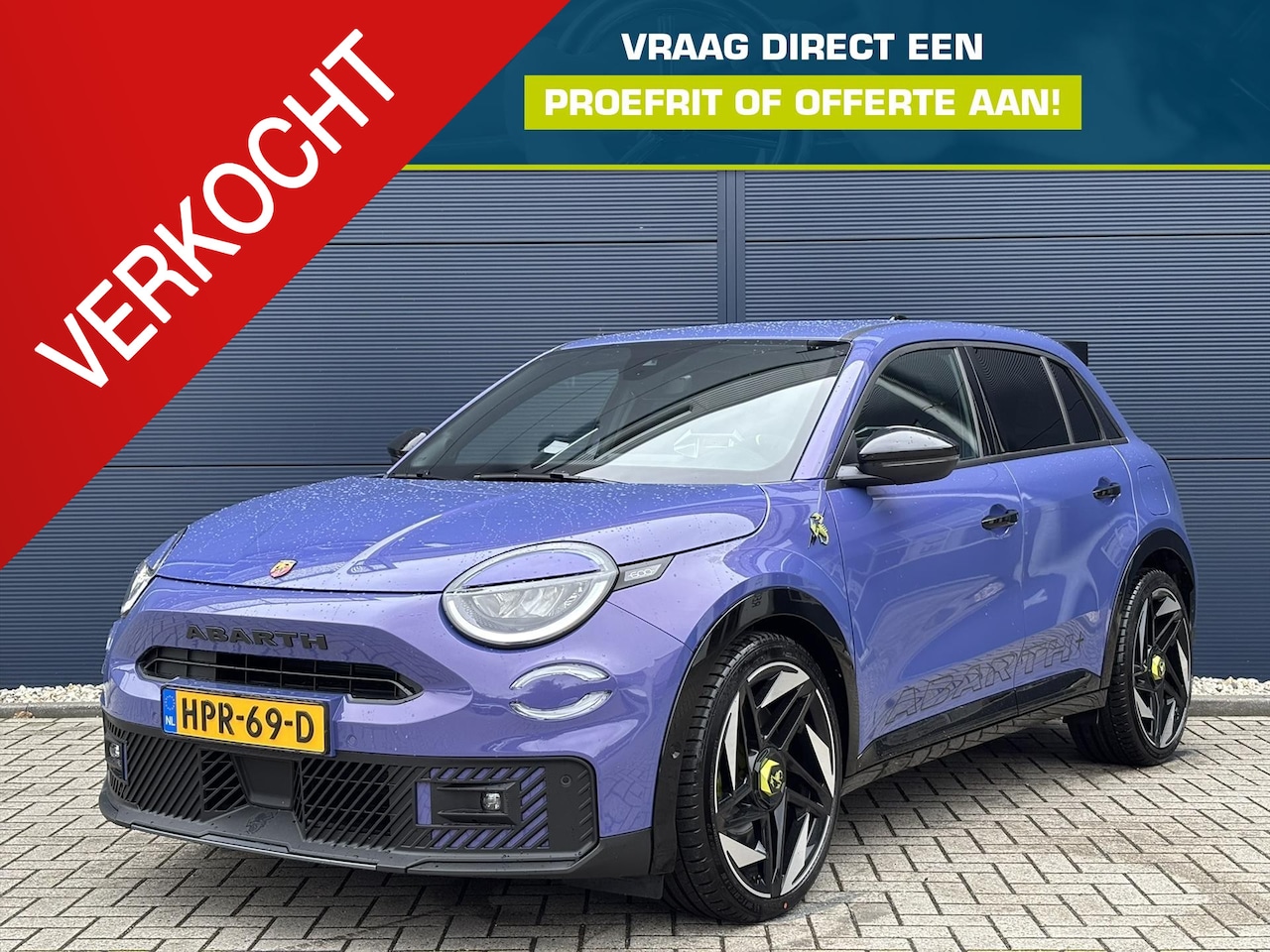Abarth 600e - 600 54 kWh 280pk Scorpionissima | Navigatie | Sabelt stoelen | 20 inch velgen | Aero spoil - AutoWereld.nl