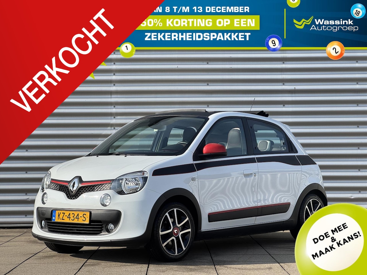 Renault Twingo - 0.9 Energy TCe Cabrio 90pk Automaat Dynamique Airco | Bluetooth | Lichtmetalen Velgen | St - AutoWereld.nl
