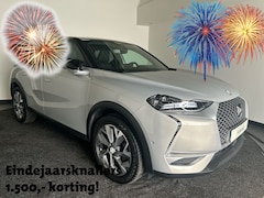 DS 3 Crossback - E-Tense Grand Chic 50 kWh | Lederen Bekleding | Head Up Display | Zwart dak | Navigatie |