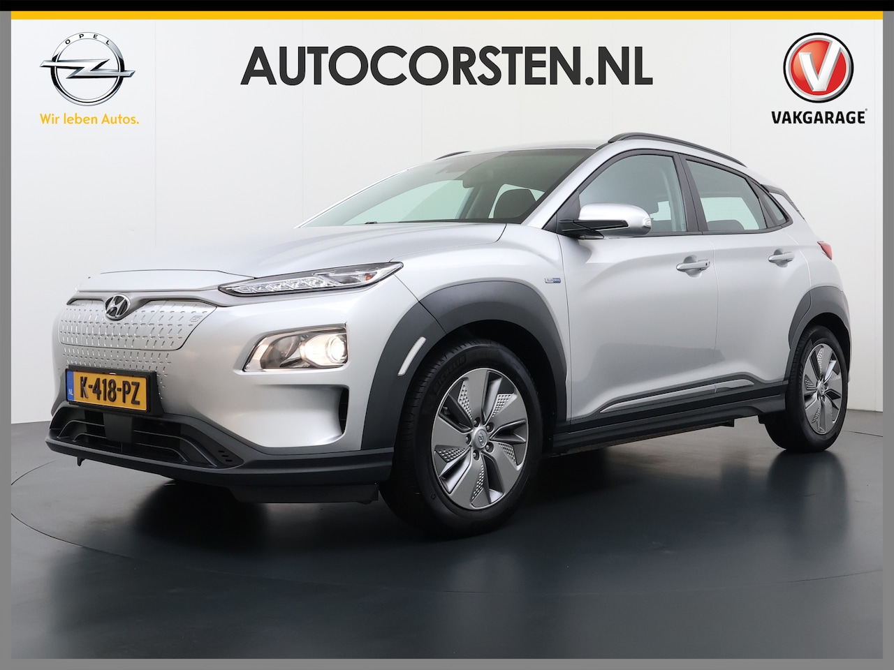 Hyundai Kona Electric - EV 64kWh Warmtepomp Adap.Cruise Navi Ecc Camera Pdc Trekhaak Krell®-Audio Apple Carplay An - AutoWereld.nl