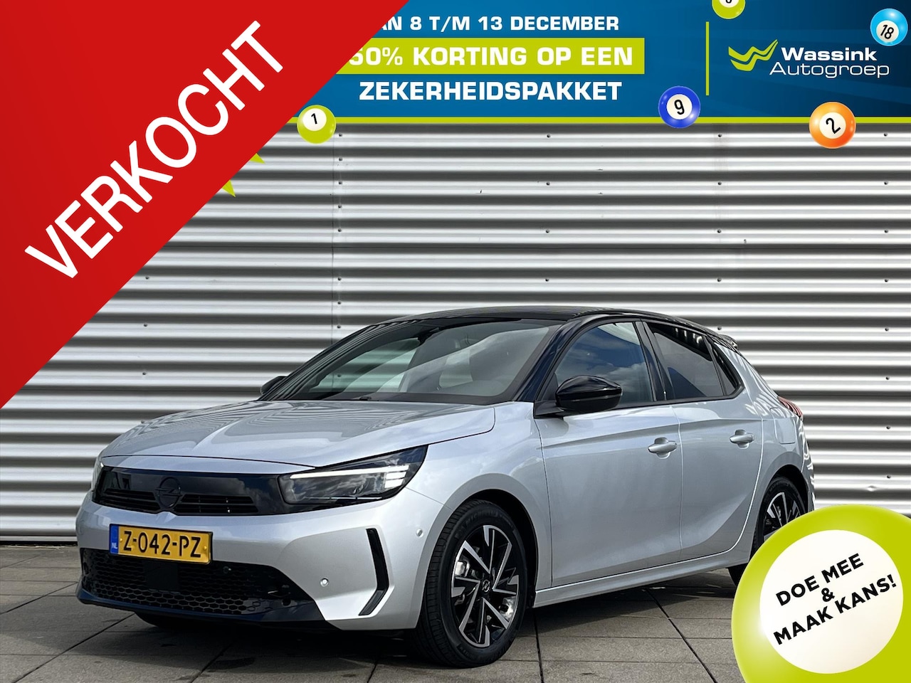 Opel Corsa - 1.2 Turbo Hybrid 100pk eDCT Automaat GS Navigatie | Camera | LED | 17 inch Lichtmetalen ve - AutoWereld.nl