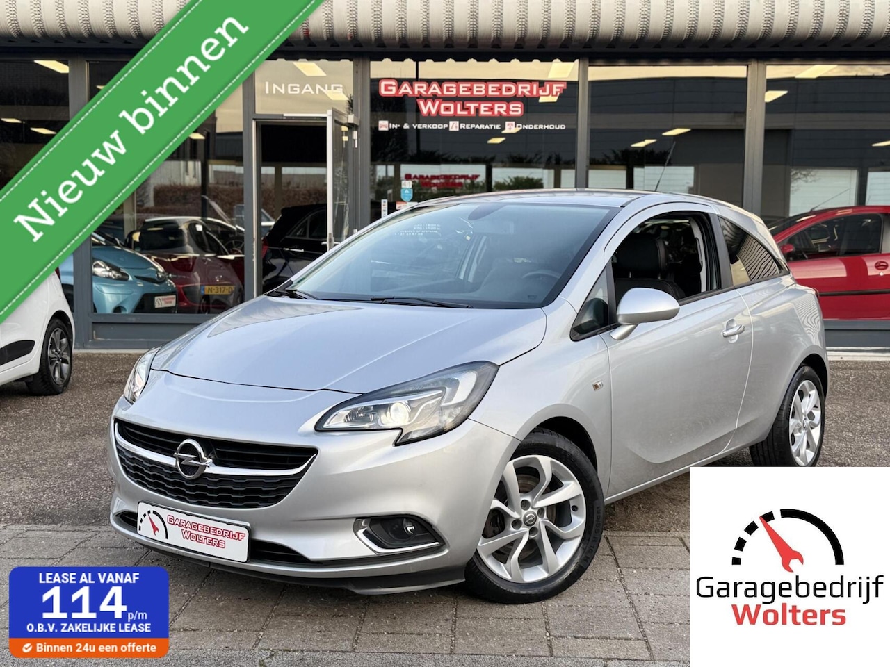 Opel Corsa - 1.0 Turbo Cosmo STUUR+STOELVERWARM. LEDER LMV - AutoWereld.nl