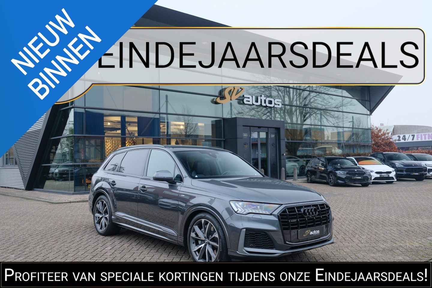 Audi Q7 - 55 TFSIe 381pk Quattro S-line *BTW* RS-stoelen B&O Advanced Trekhaak Massage Stoelkoeling - AutoWereld.nl