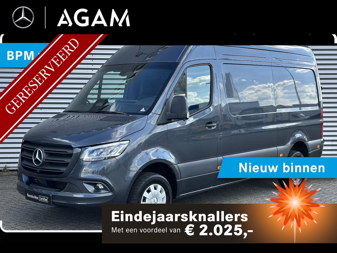 Mercedes-Benz Sprinter - 317 CDI L2H2 Veel Opties Facelift Model - AutoWereld.nl