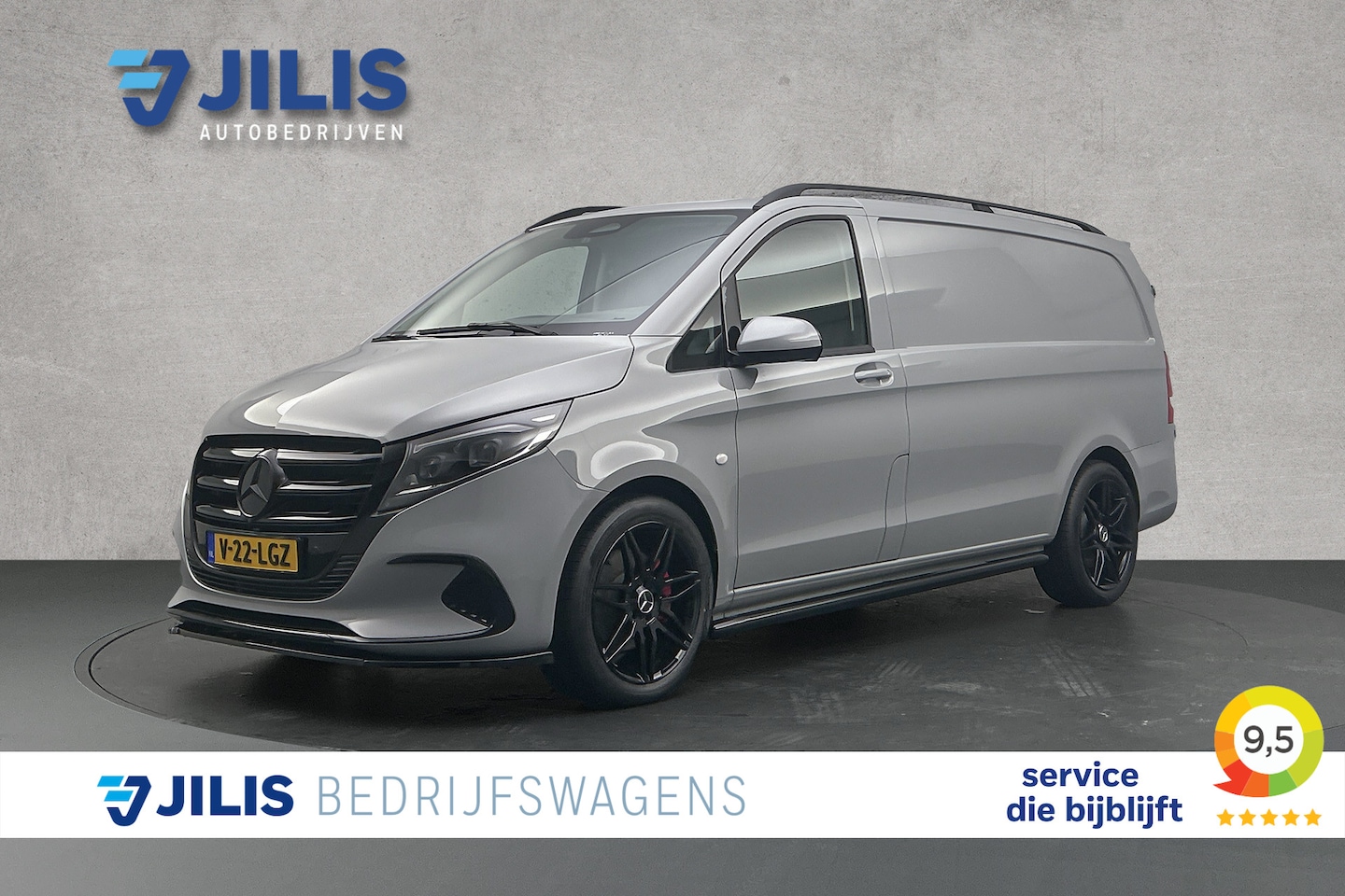 Mercedes-Benz Vito - 119 CDI L2 4x4 Automaat | AMG Black Edition | Lederen bekleding | Adaptief cruise control - AutoWereld.nl