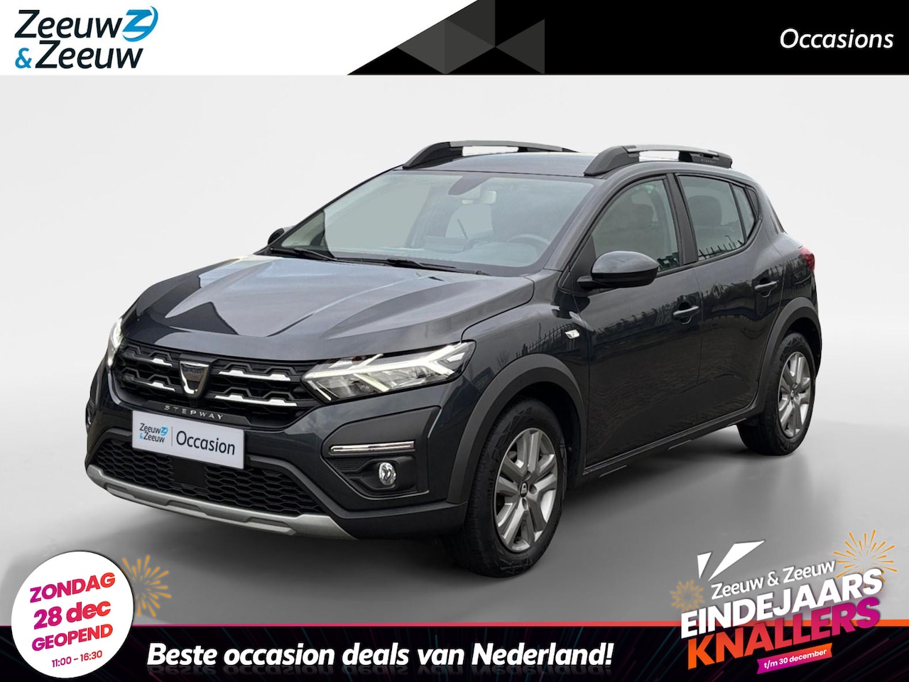 Dacia Sandero Stepway - 90PK TCe Comfort | Trekhaak (1100 KG) | Navi | Climate Control | Apple CarPlay/Android Aut - AutoWereld.nl