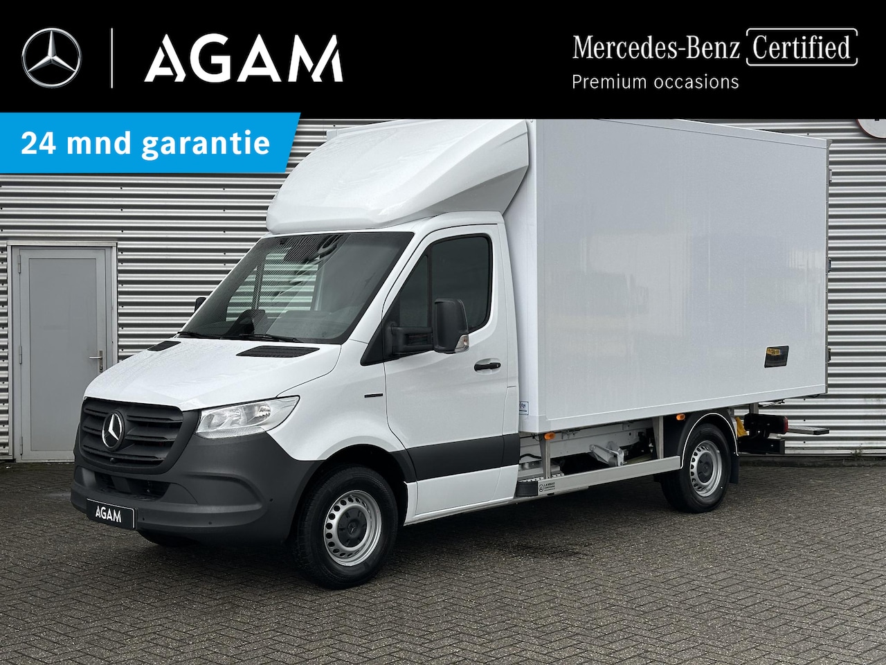 Mercedes-Benz eSprinter - 81kWh Geisoleerde Bakwagen 4250kg GVW 212km Actieradius - AutoWereld.nl