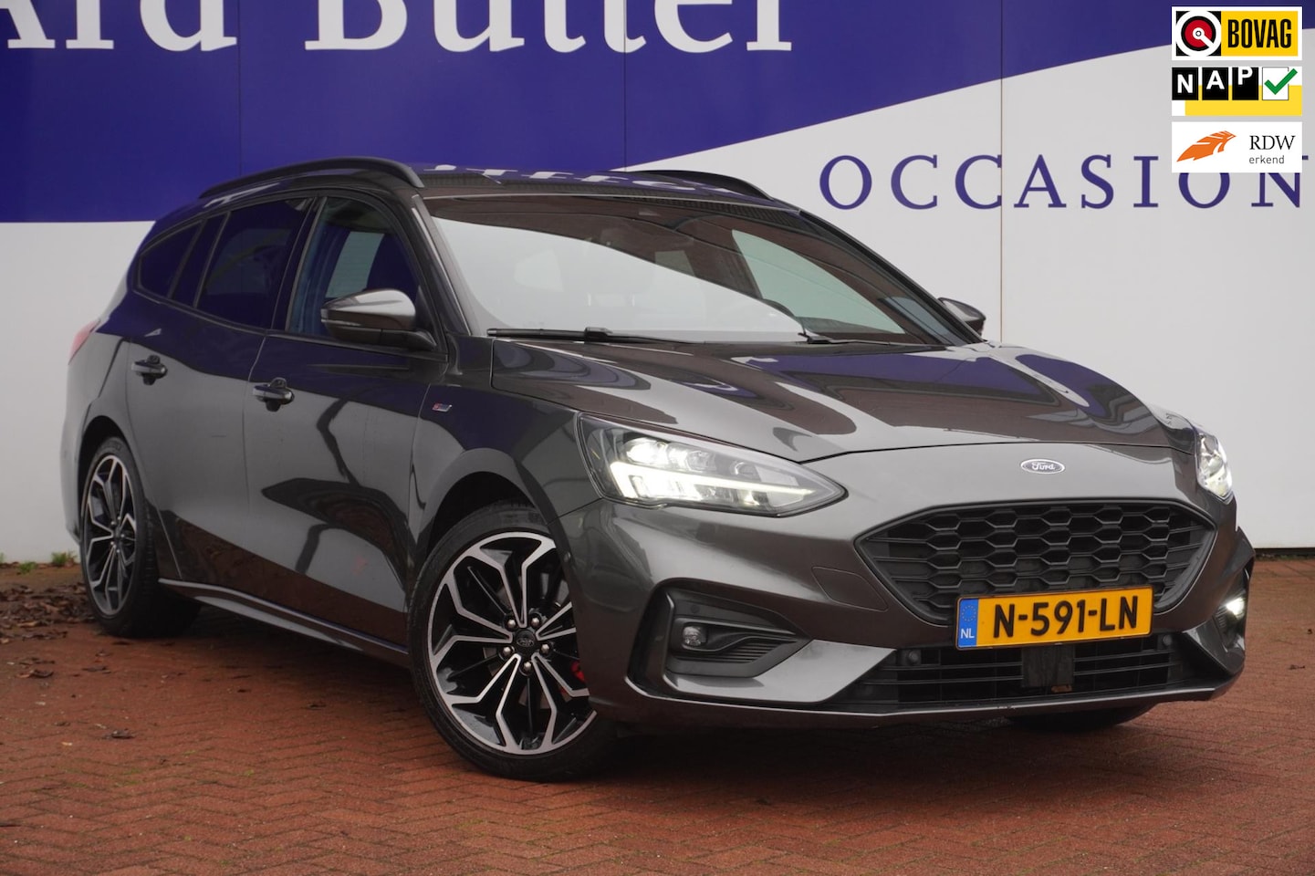 Ford Focus Wagon - 1.5 EcoBoost ST Line X Business+Led+B&O+Vitrual+Soel&stuur-verw+Elek-trekhaak+adaptief-cru - AutoWereld.nl