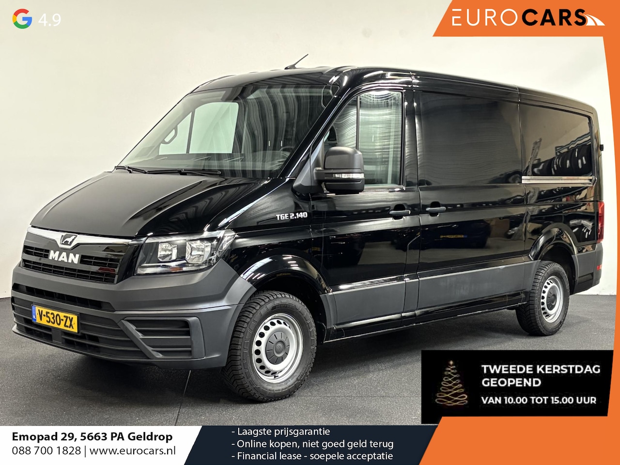 MAN TGE - 140pk L3H2 / L2H1 2x Schuifdeur Trekhaak Cruise control Airco 3-Zits Euro6 - AutoWereld.nl