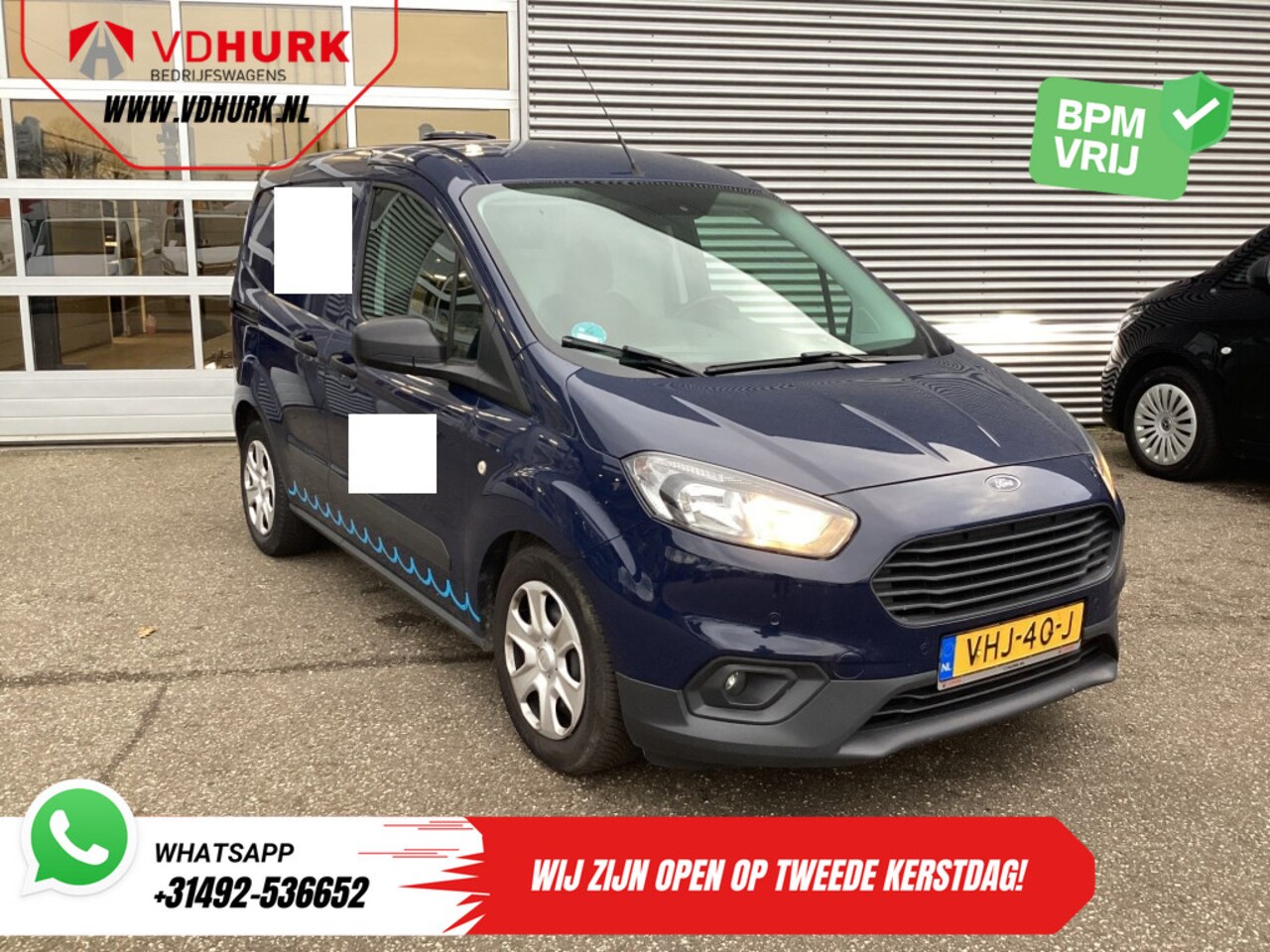 Ford Transit Courier - 1.5 TDCI Trend BPM VRIJ! NL Auto/ Carplay/ DAB/ PDC/ Cruise/ Airco - AutoWereld.nl