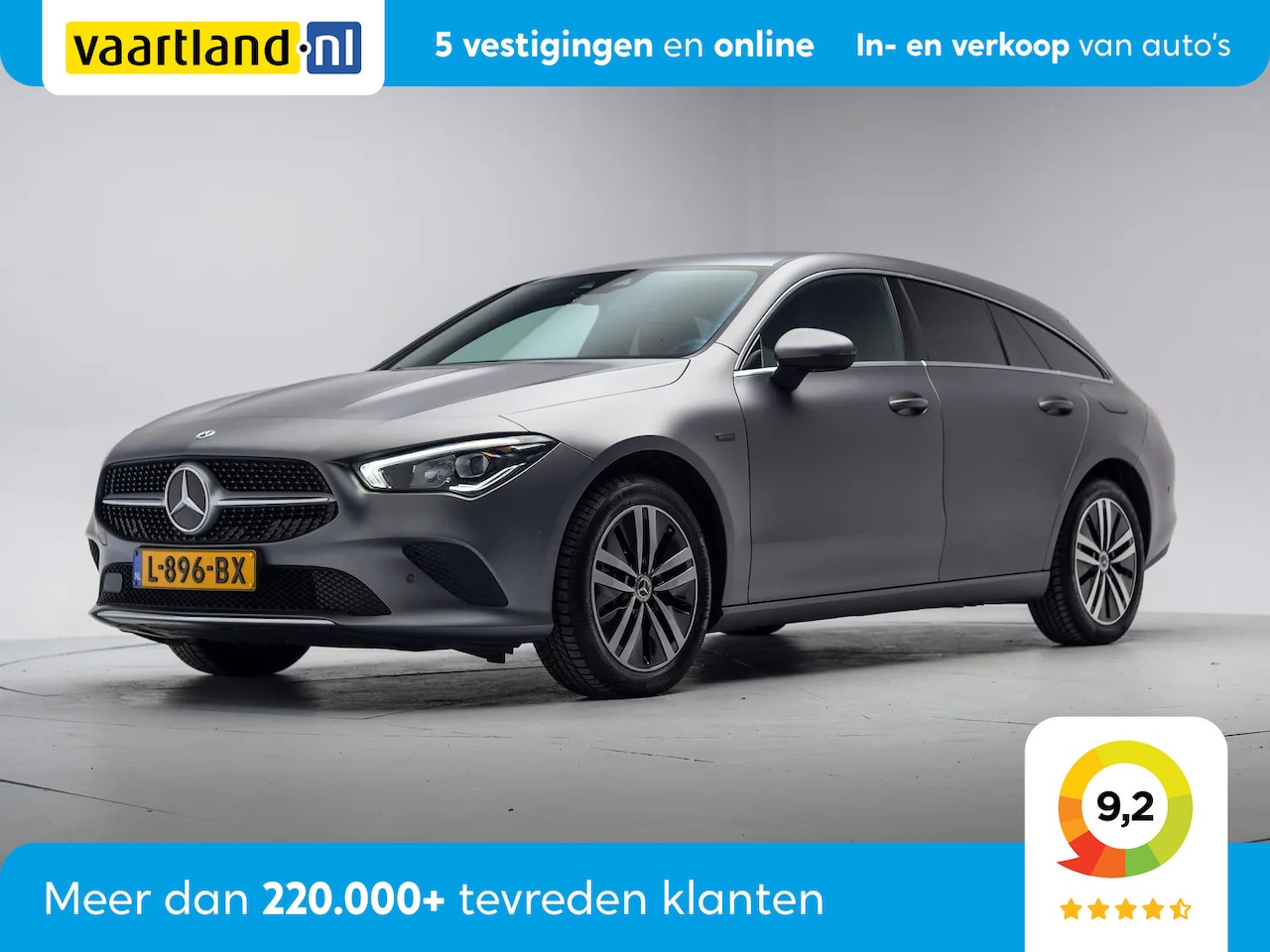 Mercedes-Benz CLA-Klasse - 250e Business Solution Luxury Aut. [ Sfeerverlichting Camera Widescreen ] - AutoWereld.nl