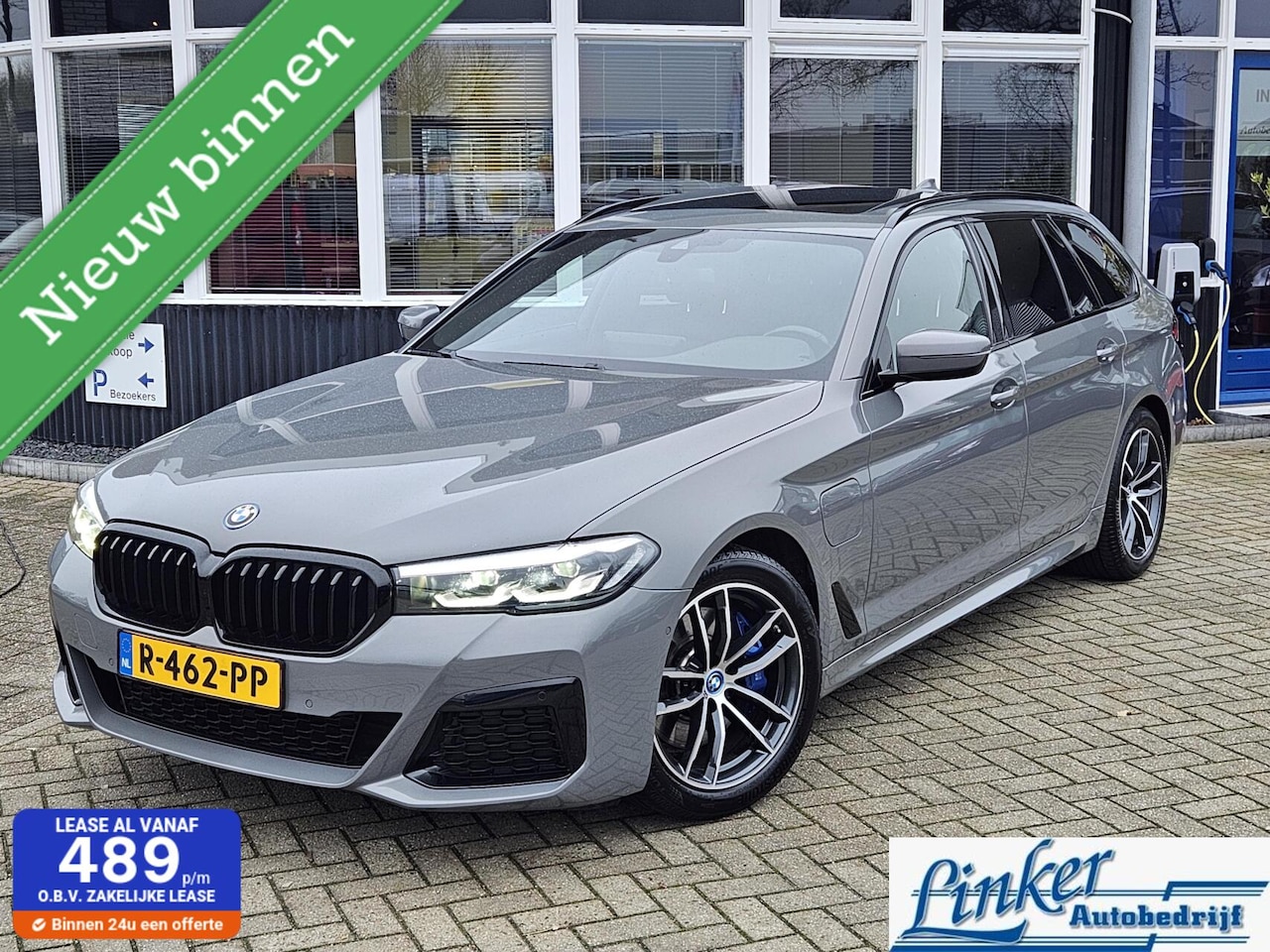 BMW 5-serie Touring - 530e Business Edition Plus M-SPORT PANO TREKH SFEERVERL - AutoWereld.nl