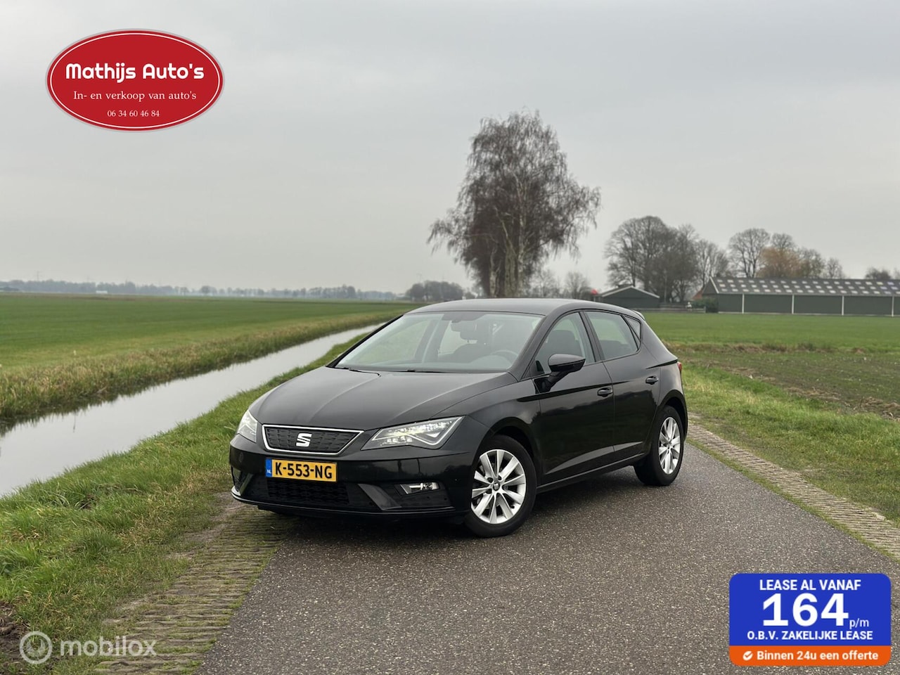 SEAT Leon - 1.0 EcoTSI Style Automaat Navi Clima Cruise! - AutoWereld.nl