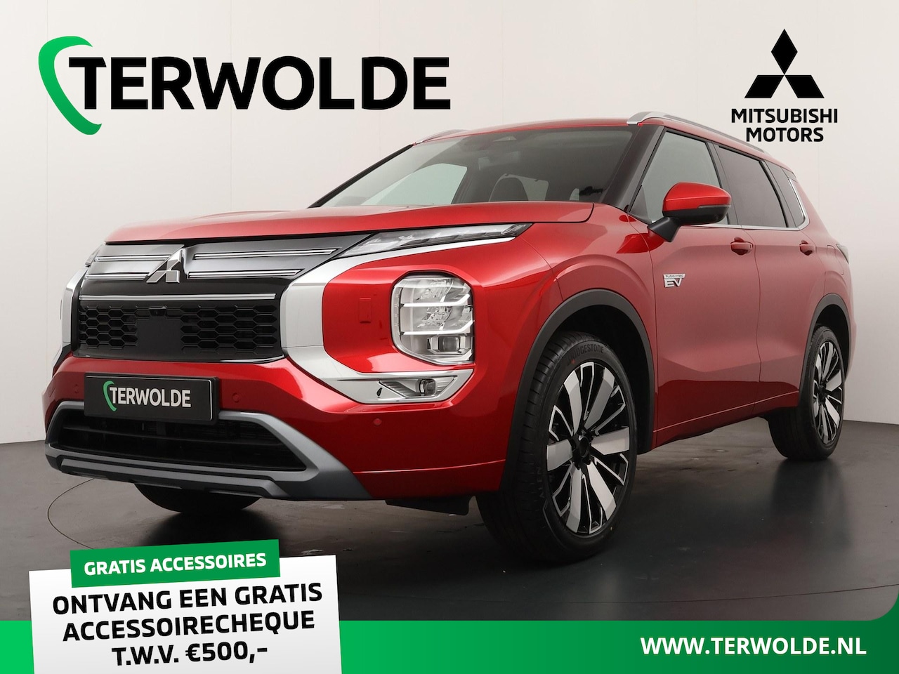 Mitsubishi Outlander - 2.4 PHEV Instyle | €6.000 Korting + €500 accessoire korting | 8 Jaar Garantie! | Achterban - AutoWereld.nl
