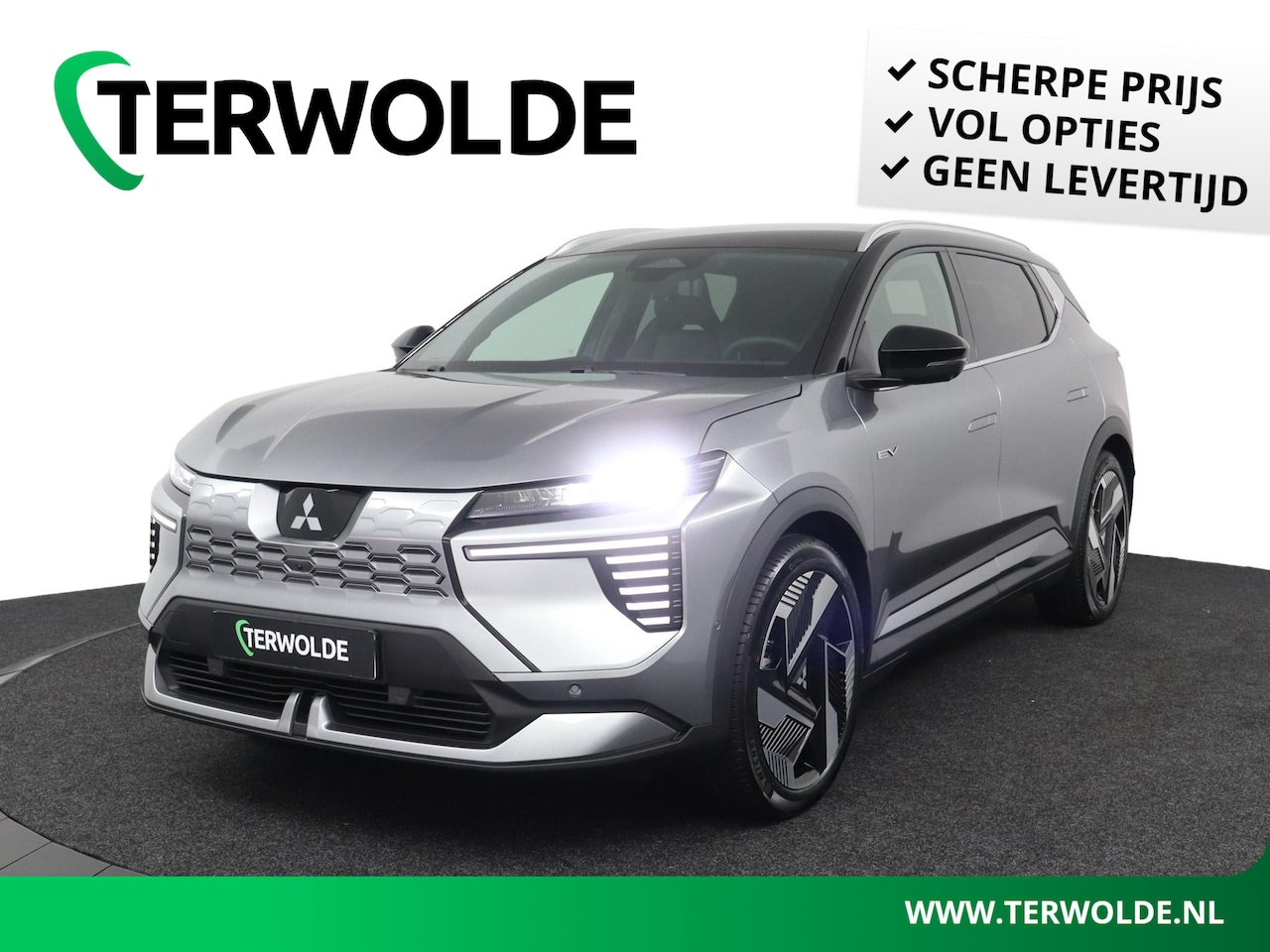 Mitsubishi Eclipse Cross - Instyle 87 kWh | 360º Camera | Adaptive Cruise Control | Bekleding Leder | Climate Control - AutoWereld.nl