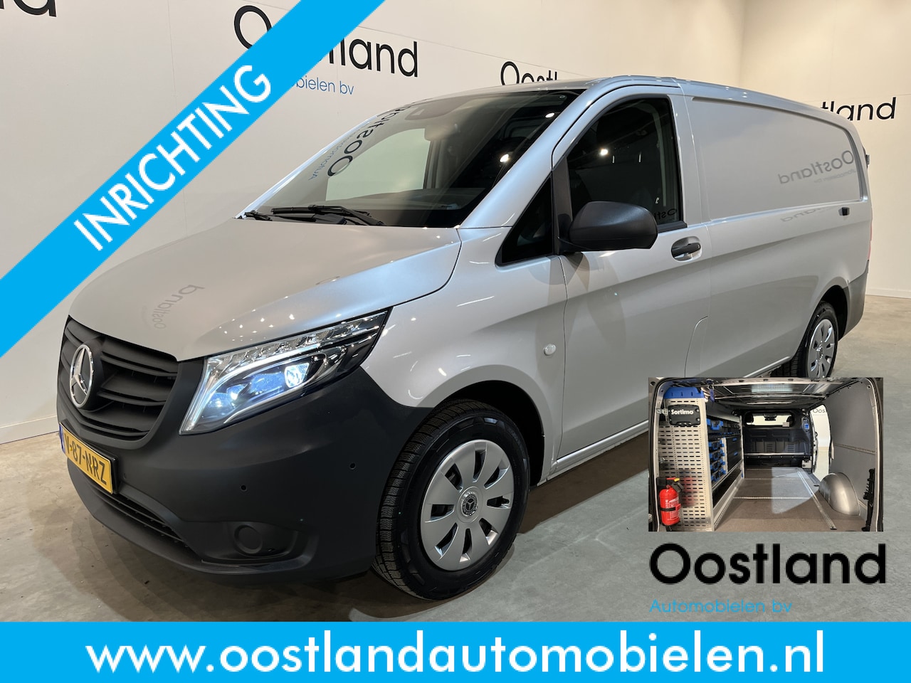 Mercedes-Benz Vito - 116 CDI Lang Automaat Servicebus / Sortimo Inrichting / Euro 6 / Airco / Cruise Control / - AutoWereld.nl