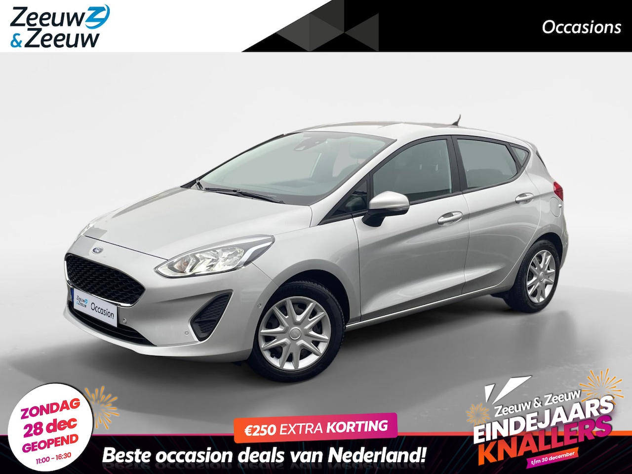 Ford Fiesta - 1.0 EcoBoost Connected | Navigatie | Parkeersensoren Voor en Achter | Cruise Control | LED - AutoWereld.nl