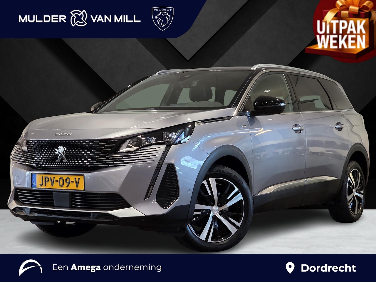 Peugeot 5008 - GT 1.2 Turbo 130pk EAT8 | ADAPTIVE CRUISE | TWO-TONE! | 180° CAMERA | i-COCKPIT® | 7-ZITS - AutoWereld.nl
