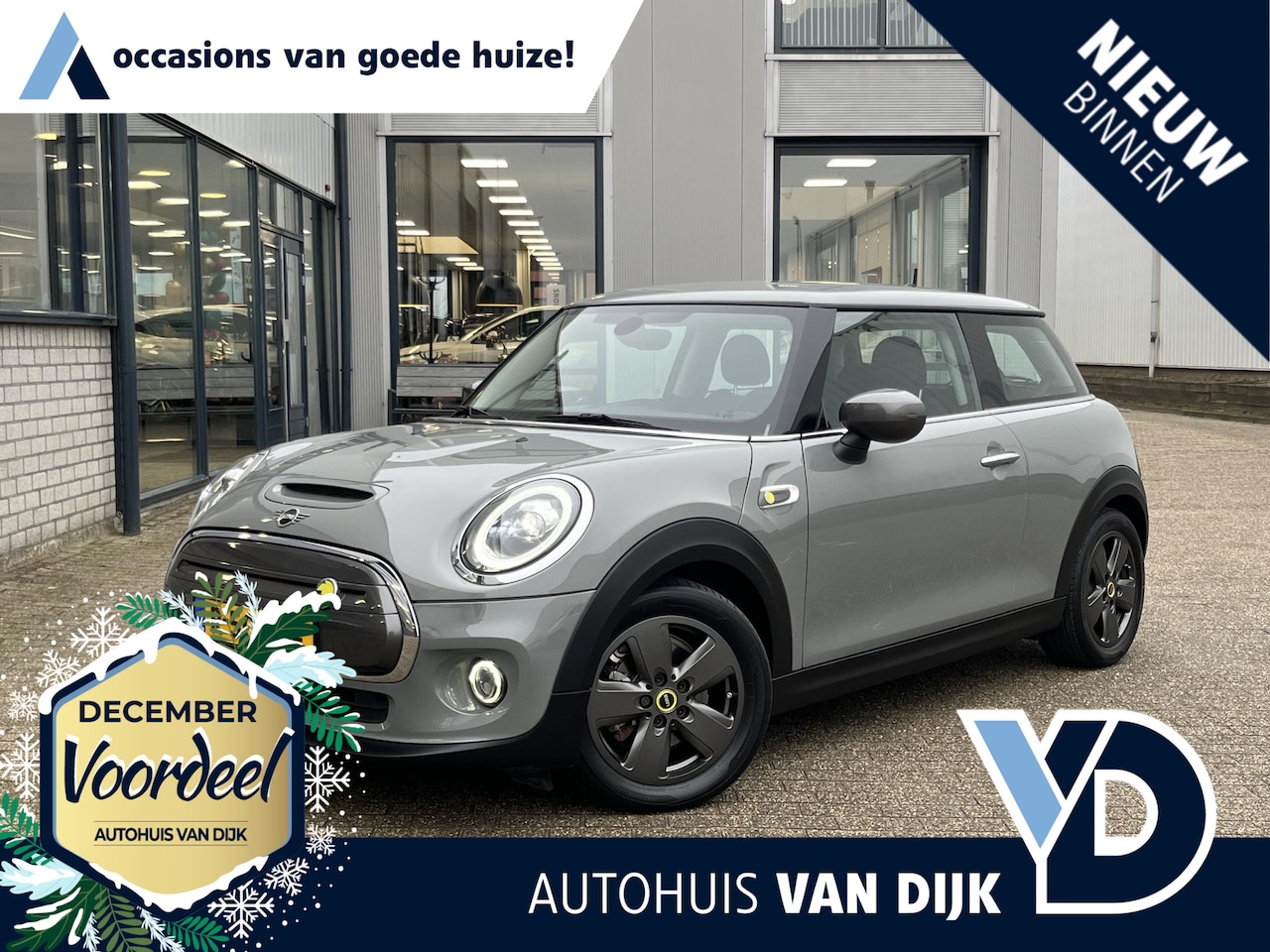 MINI Mini-Electric - Cooper SE 33 kWh | Navi/Clima/Cruise/16"/Bluetooth/Apple CarPlay-Android Auto - AutoWereld.nl