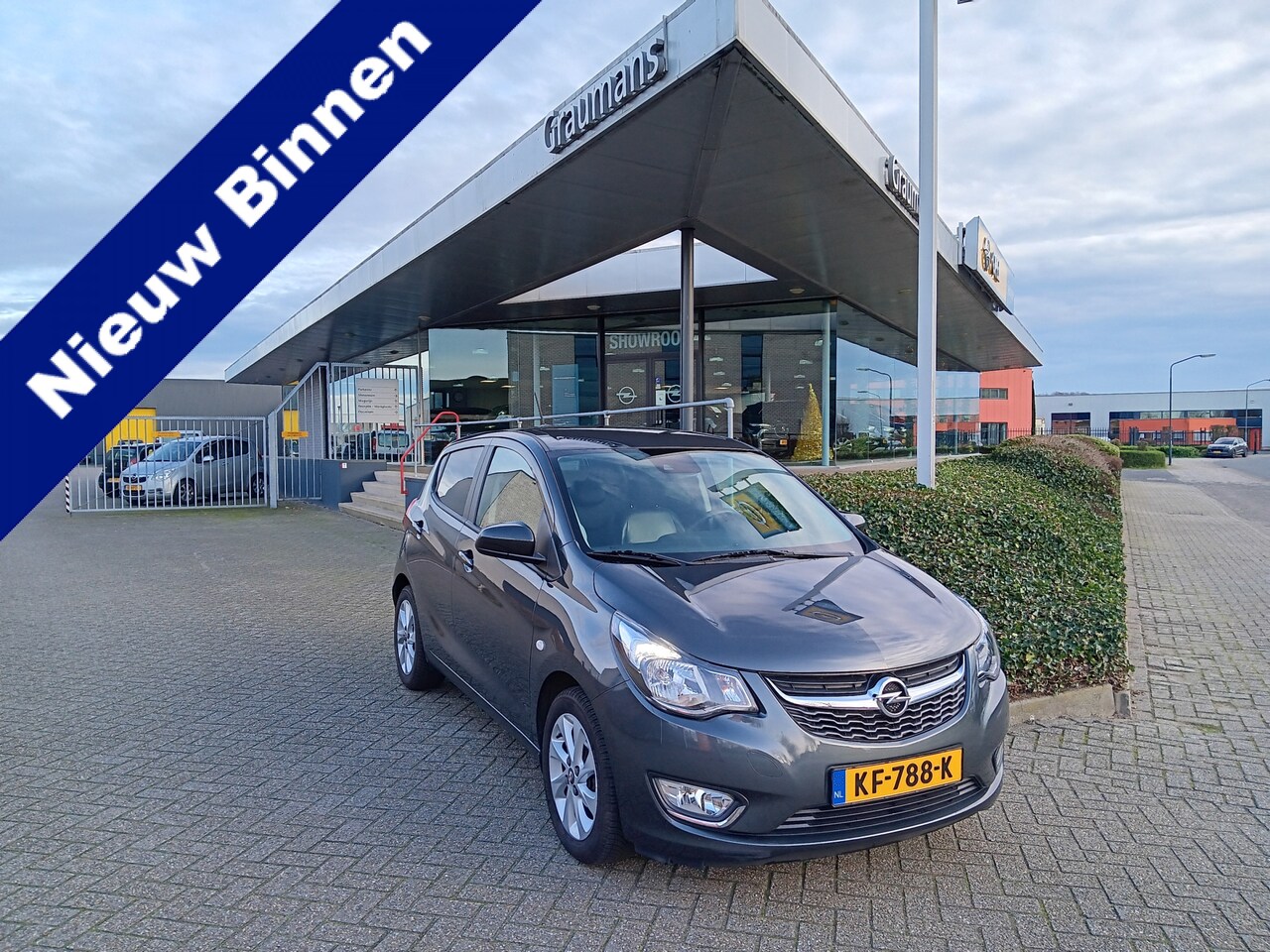 Opel Karl - 1.0 75PK COSMO+, Climatronic, Stuur- en stoelverw., PDC, LMV, 12 MND BOVAGGARANTIE - AutoWereld.nl