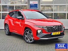 Hyundai Tucson - 1.6 T-GDI PHEV N Line 4WD 265PK|Automaat|Trekhaak|Stoel Verwarming +Koeling|360'Camera|eer