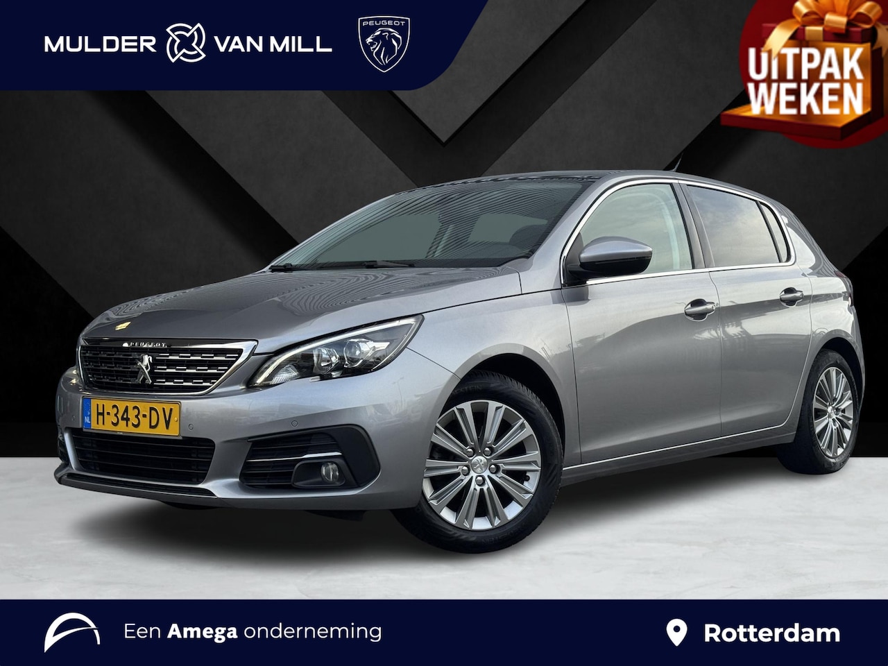 Peugeot 308 - Blue Lease Allure Premium 1.2 Turbo 110pk | PANODAK | TREKHAAK | NAVI | APPLE CARPLAY / AN - AutoWereld.nl
